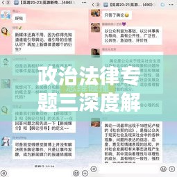 政治法律专题三深度解析与探讨