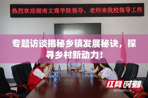 专题访谈揭秘乡镇发展秘诀，探寻乡村新动力！