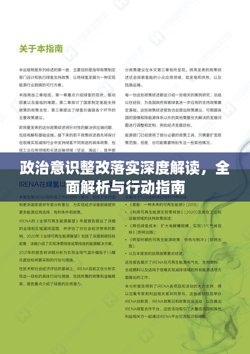 政治意识整改落实深度解读，全面解析与行动指南