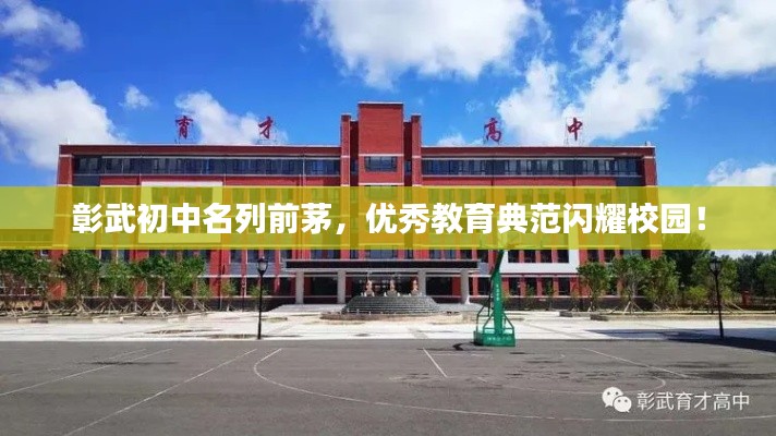 彰武初中名列前茅，优秀教育典范闪耀校园！