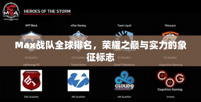 Max战队全球排名，荣耀之巅与实力的象征标志