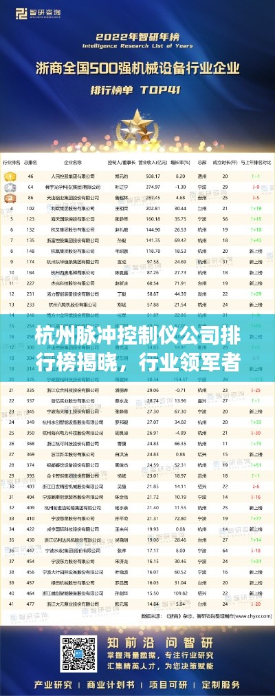 杭州脉冲控制仪公司排行榜揭晓，行业领军者榜单！