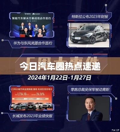 今日汽车圈热点速递