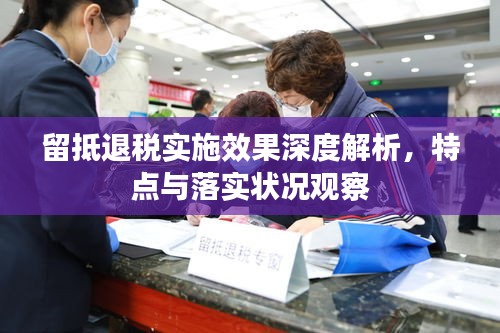 留抵退税实施效果深度解析，特点与落实状况观察