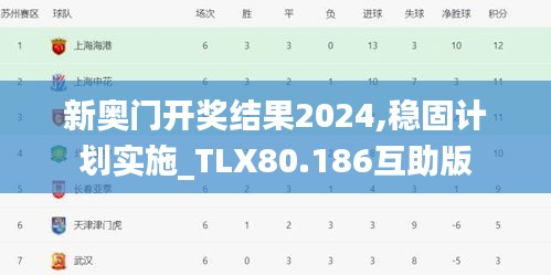 新奥门开奖结果2024,稳固计划实施_TLX80.186互助版