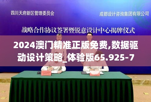 2024澳门精准正版免费,数据驱动设计策略_体验版65.925-7