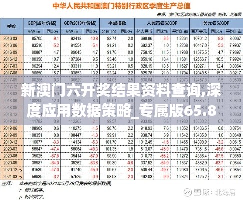 新澳门六开奖结果资料查询,深度应用数据策略_专属版65.827-9