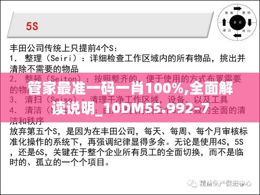 管家最准一码一肖100%,全面解读说明_10DM55.992-7