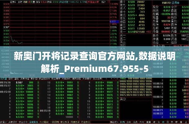 新奥门开将记录查询官方网站,数据说明解析_Premium67.955-5